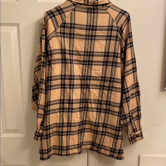 Plaid Button-Up Shirt - Picture 3 of 3